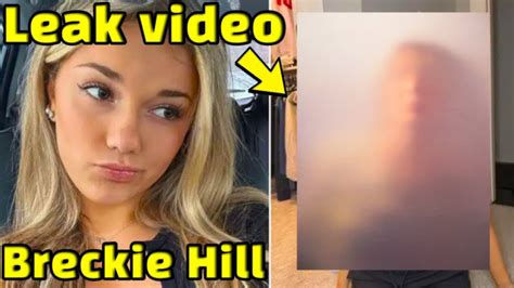 breckie hill tape leaked|Breckie Hill Leaked Shower Video